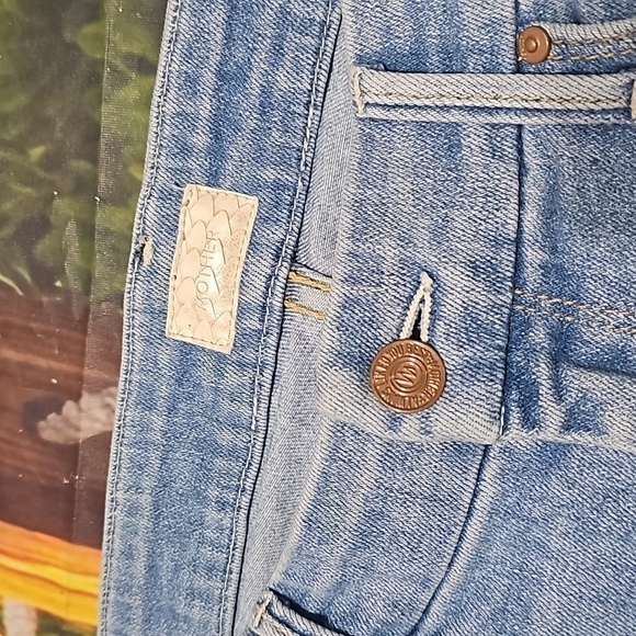 Mother Distressed Looker Frayed Ankle Jeans Size 28 - Picture 3 of 8